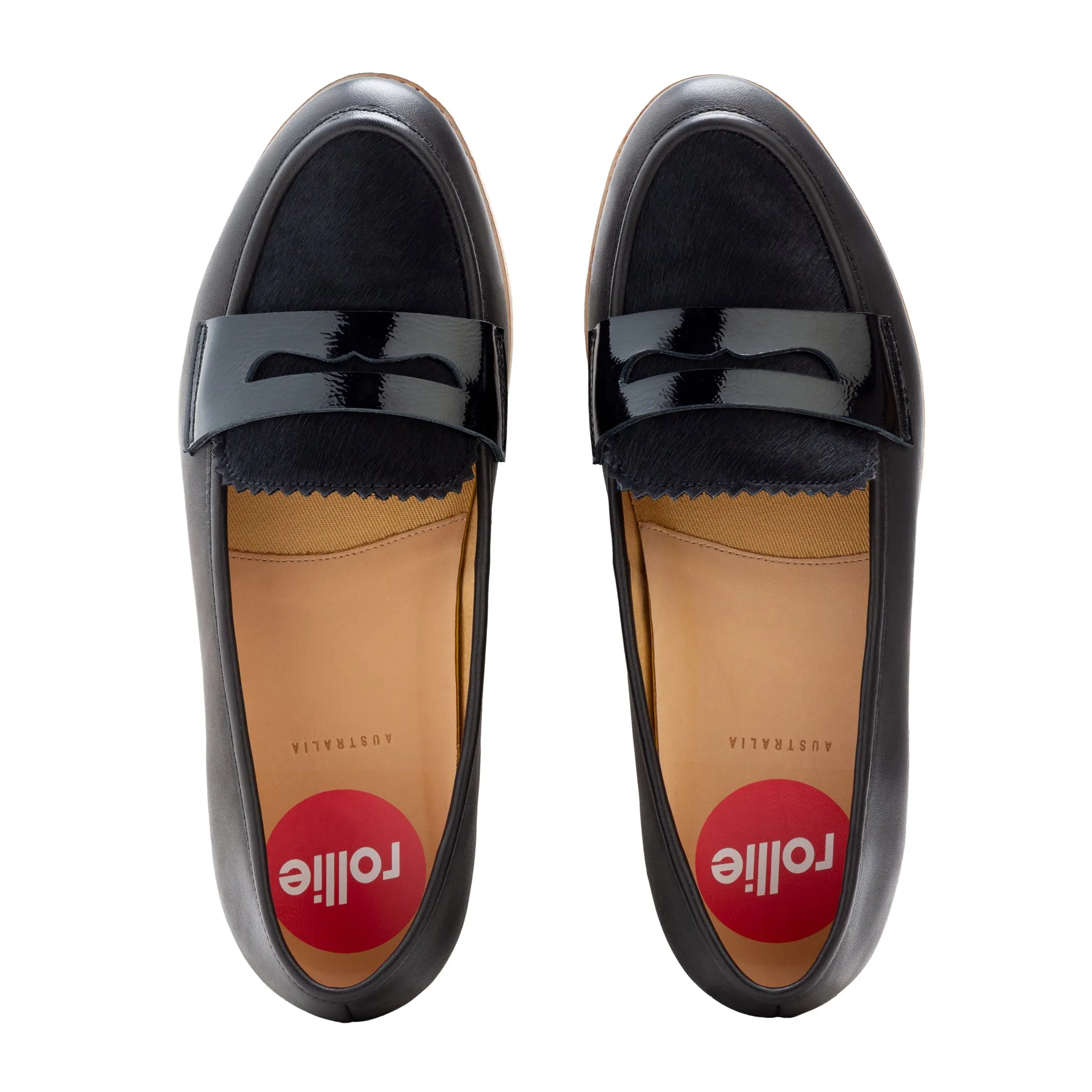 Penny Loafer All Black Multi