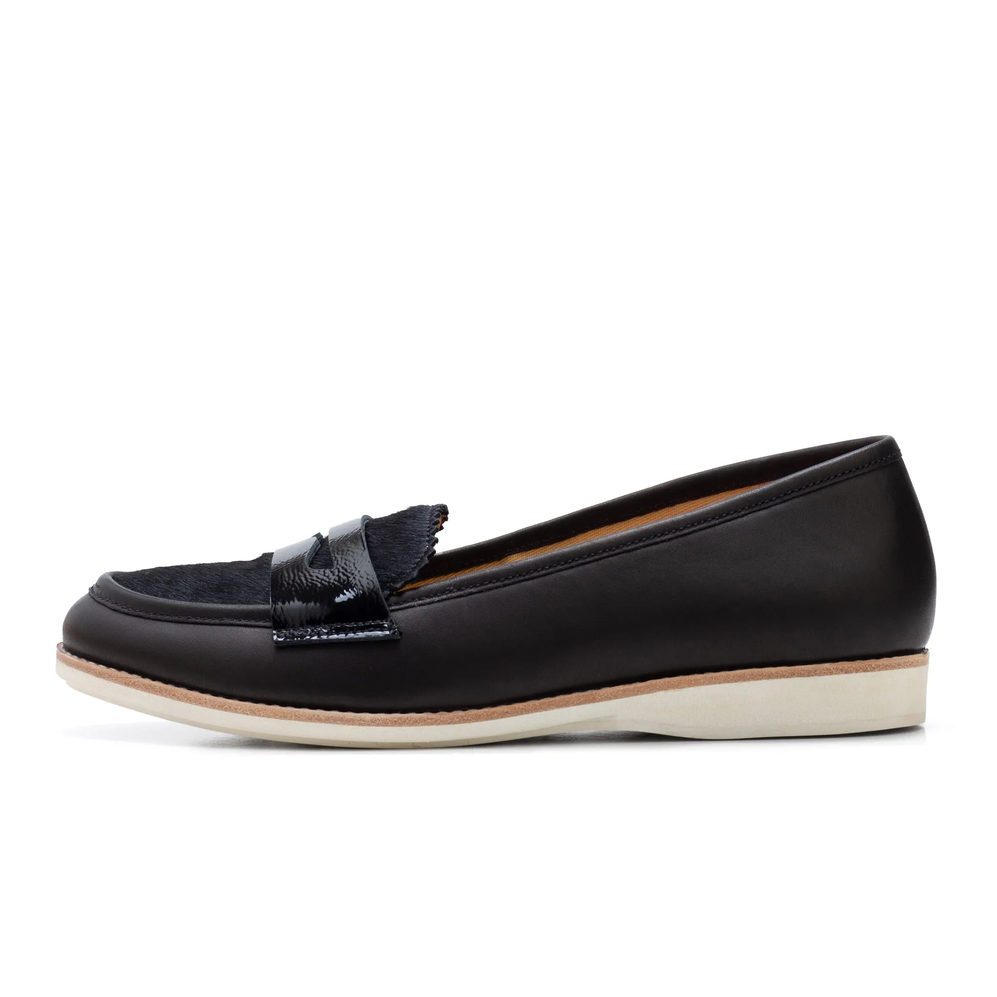 Penny Loafer All Black Multi