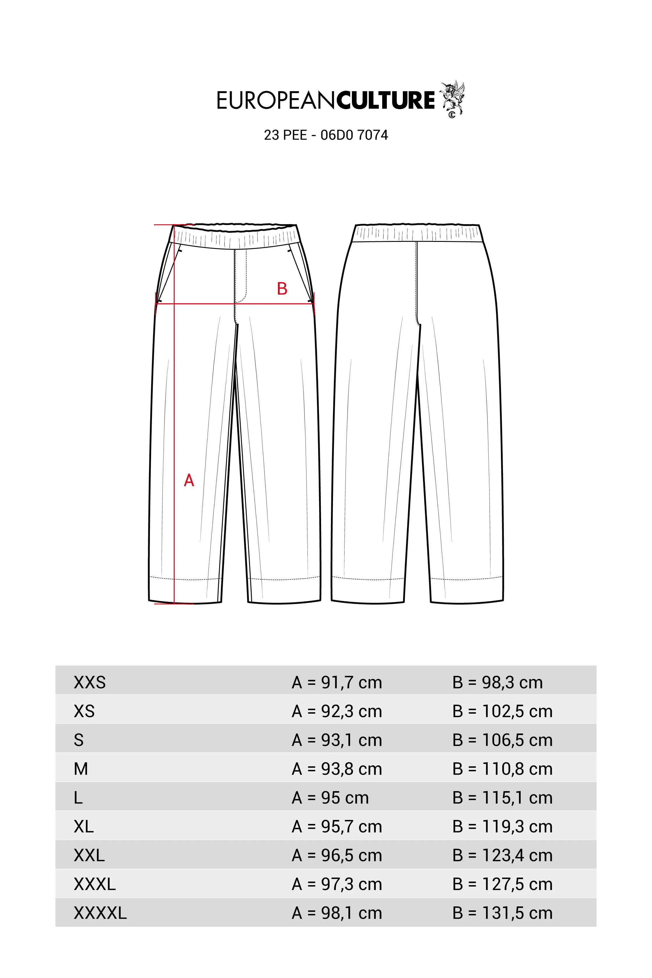 Printed Pure Linen Trousers Garment Dyed 06D0 7074