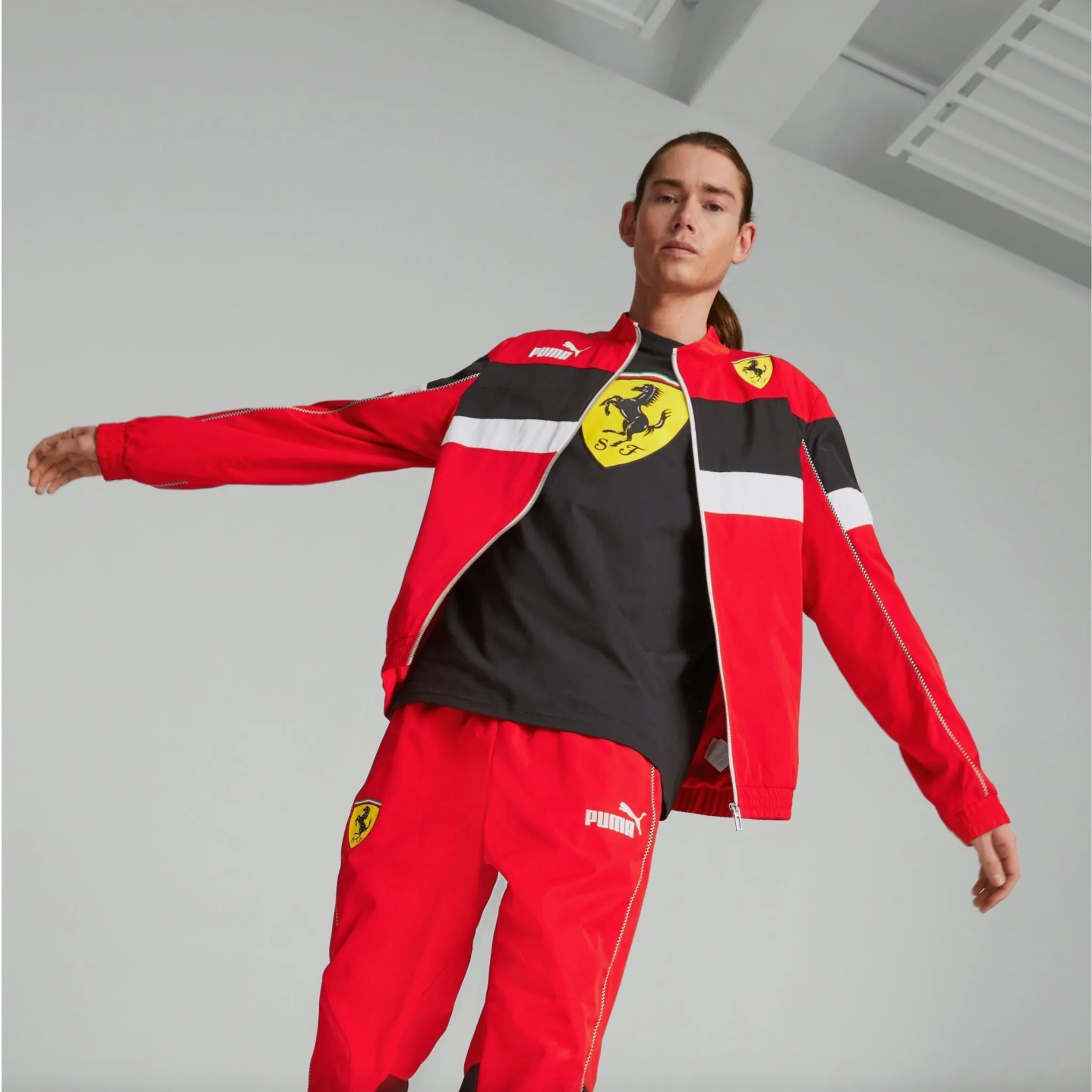 Puma Scuderia Ferrari SDS Men's Jacket (Rosso Corsa)