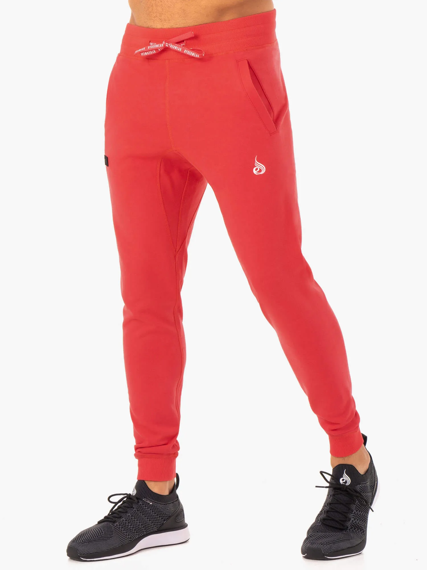 Recharge Tapered Track Pant - Red