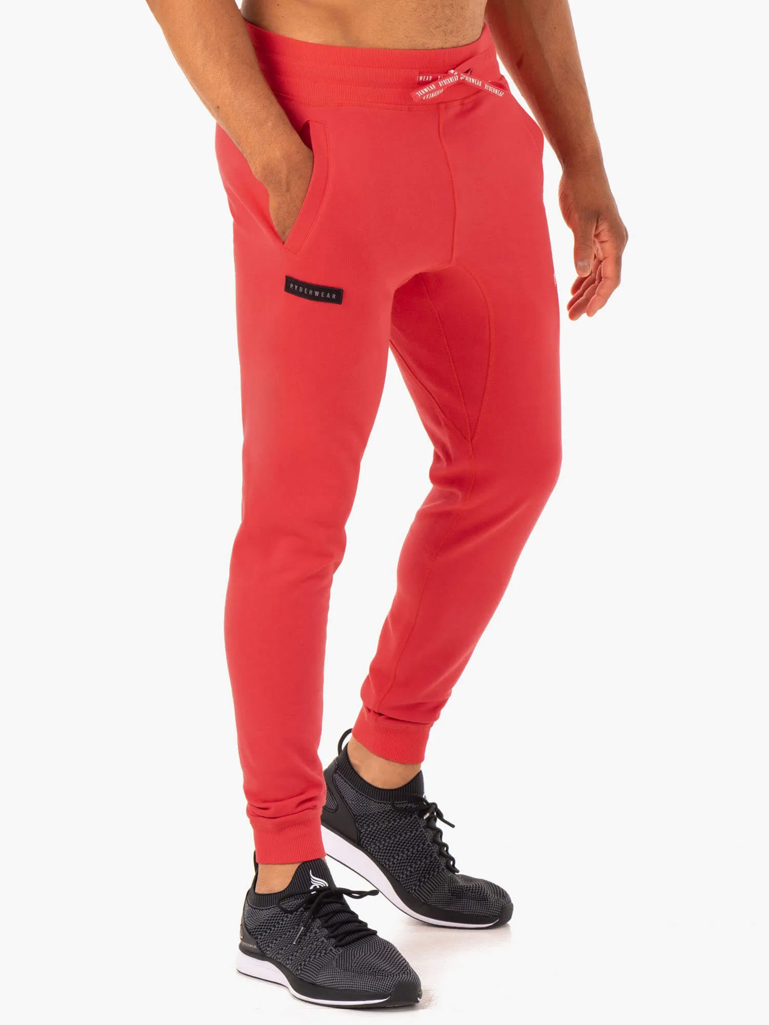 Recharge Tapered Track Pant - Red