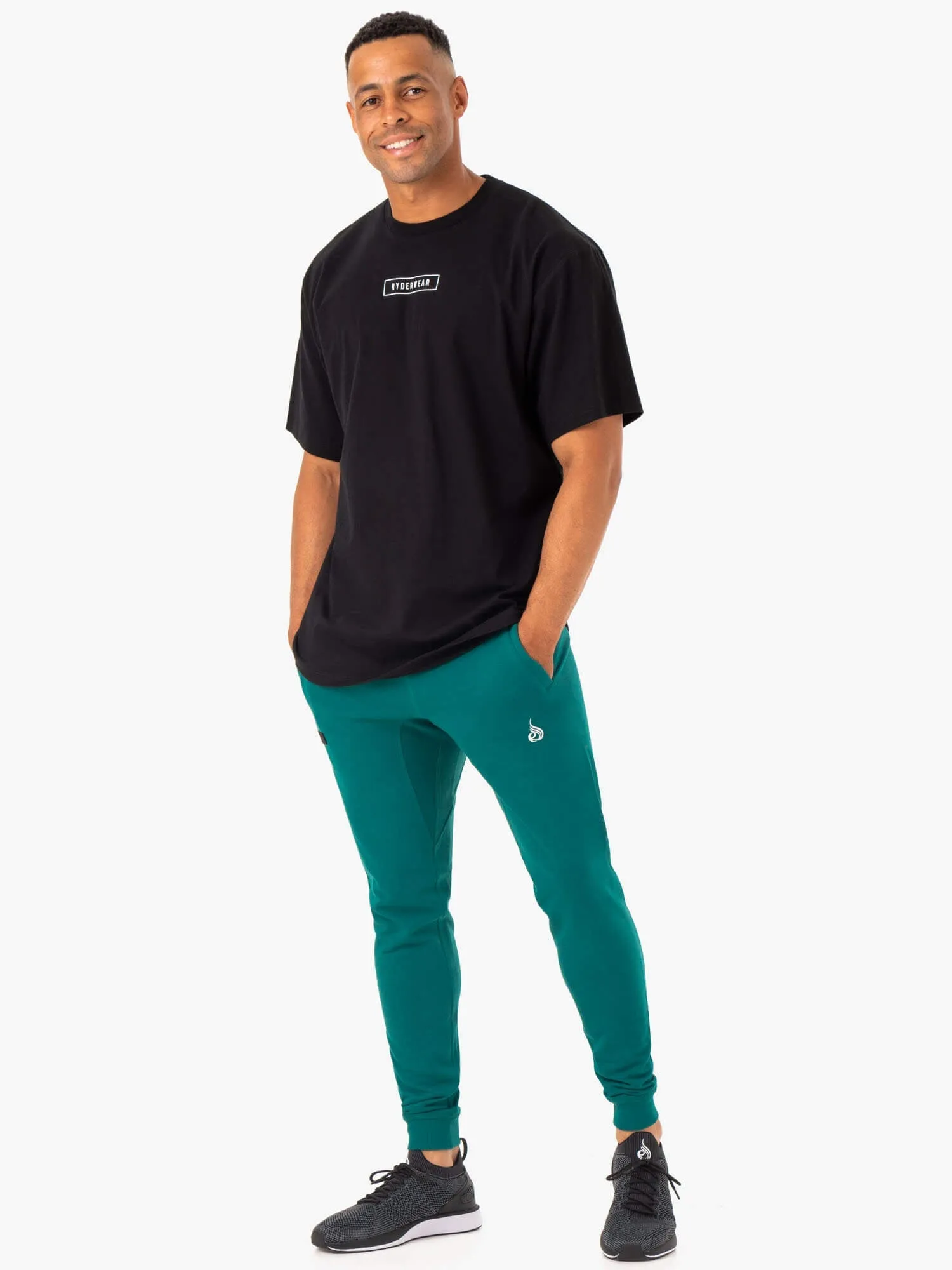 Recharge Tapered Track Pant - Teal