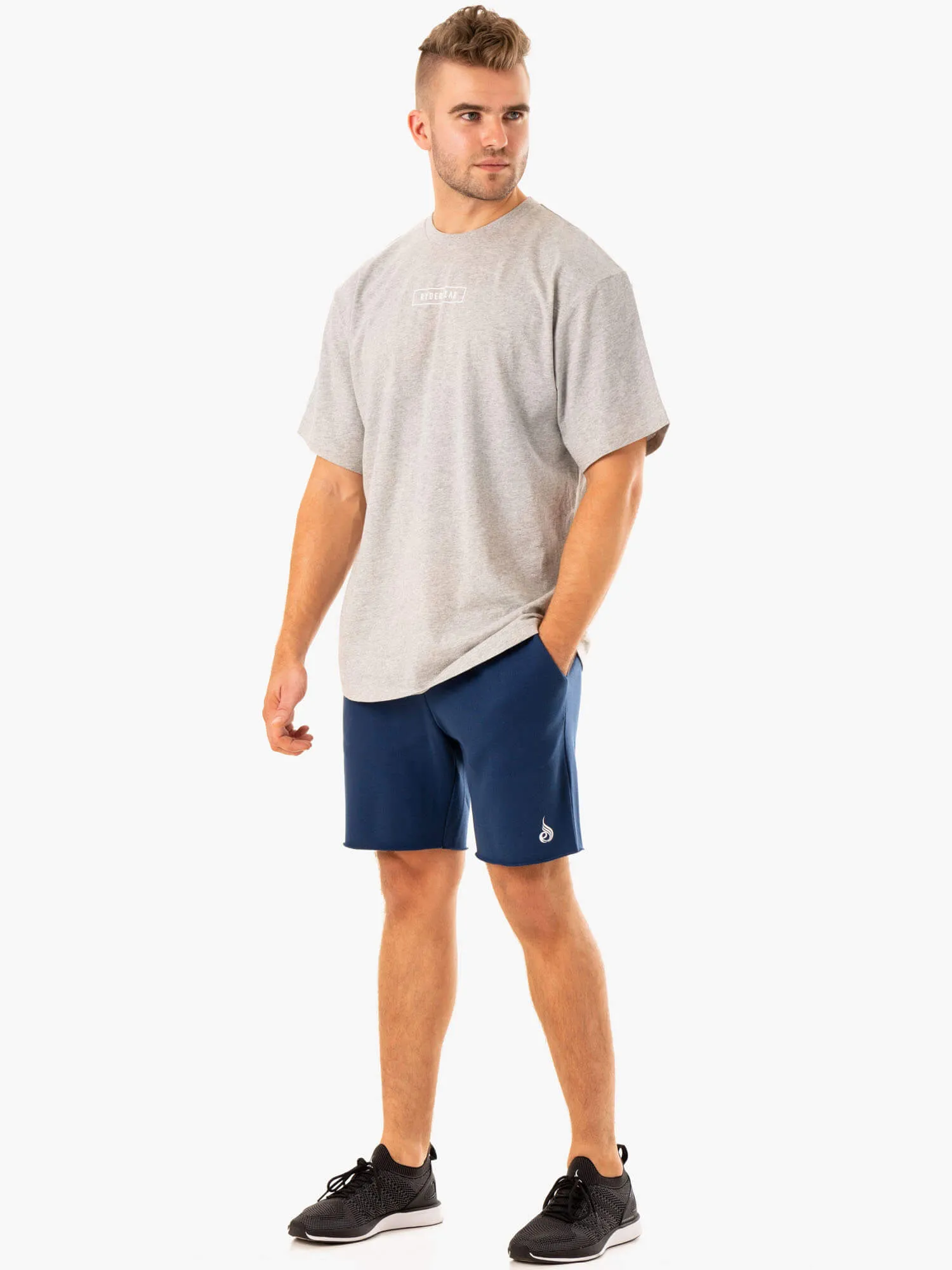 Recharge Track Gym Short - Blue