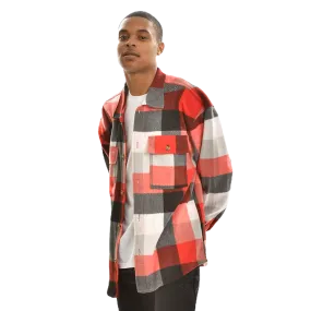 Red Plaid Fleece