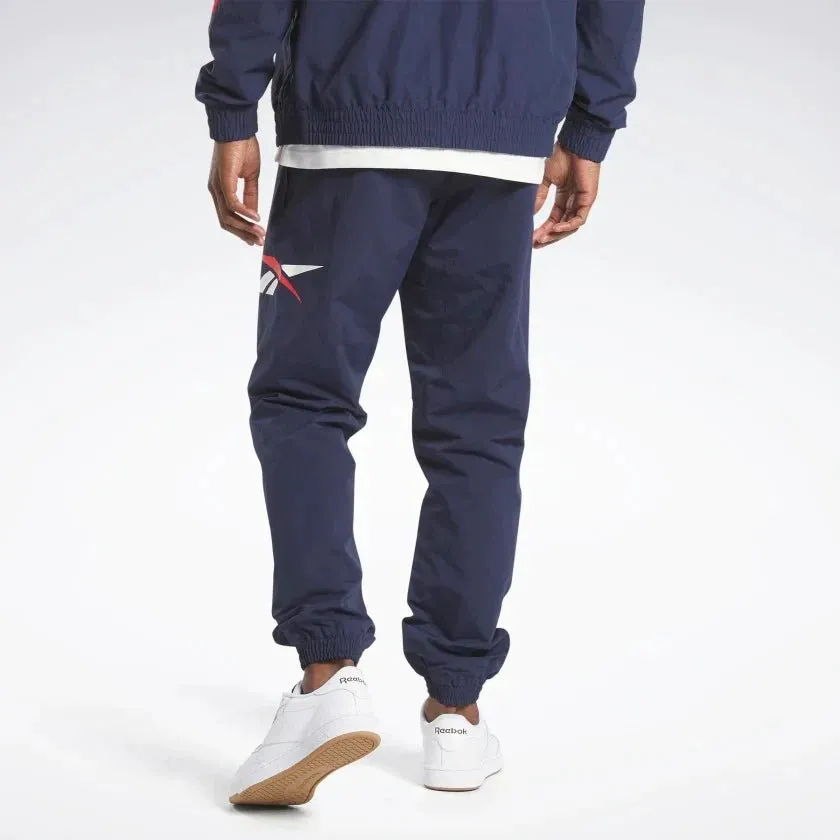 REEBOK MEN'S VECTOR NAVY TRACKPANTS