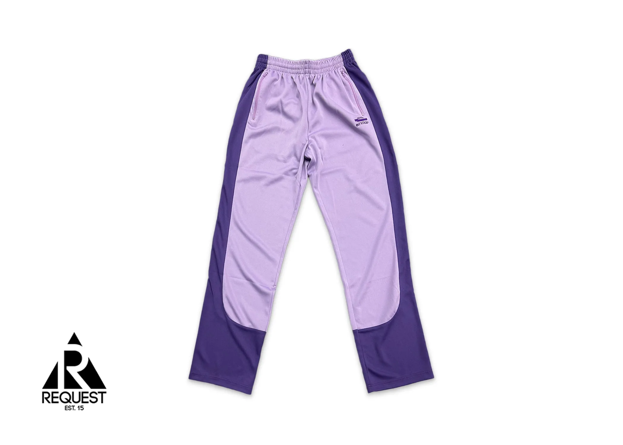 Sinclair 3D Logo Track Pants Purple