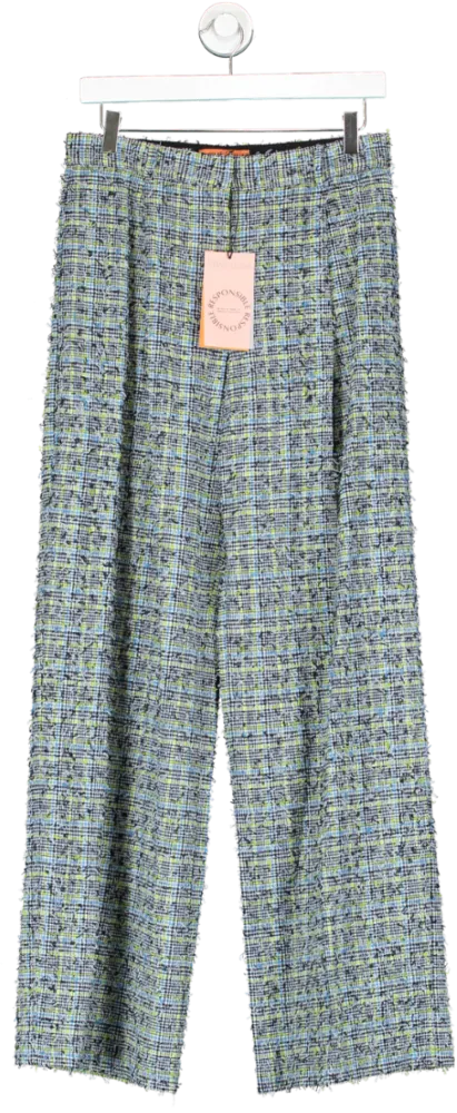 Stine Goya Multicoloured Jesabelle Check Trousers UK XS