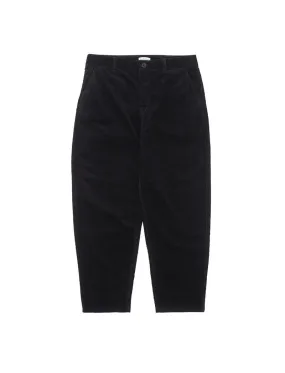 Sunspel Womens Corduroy Trousers Black