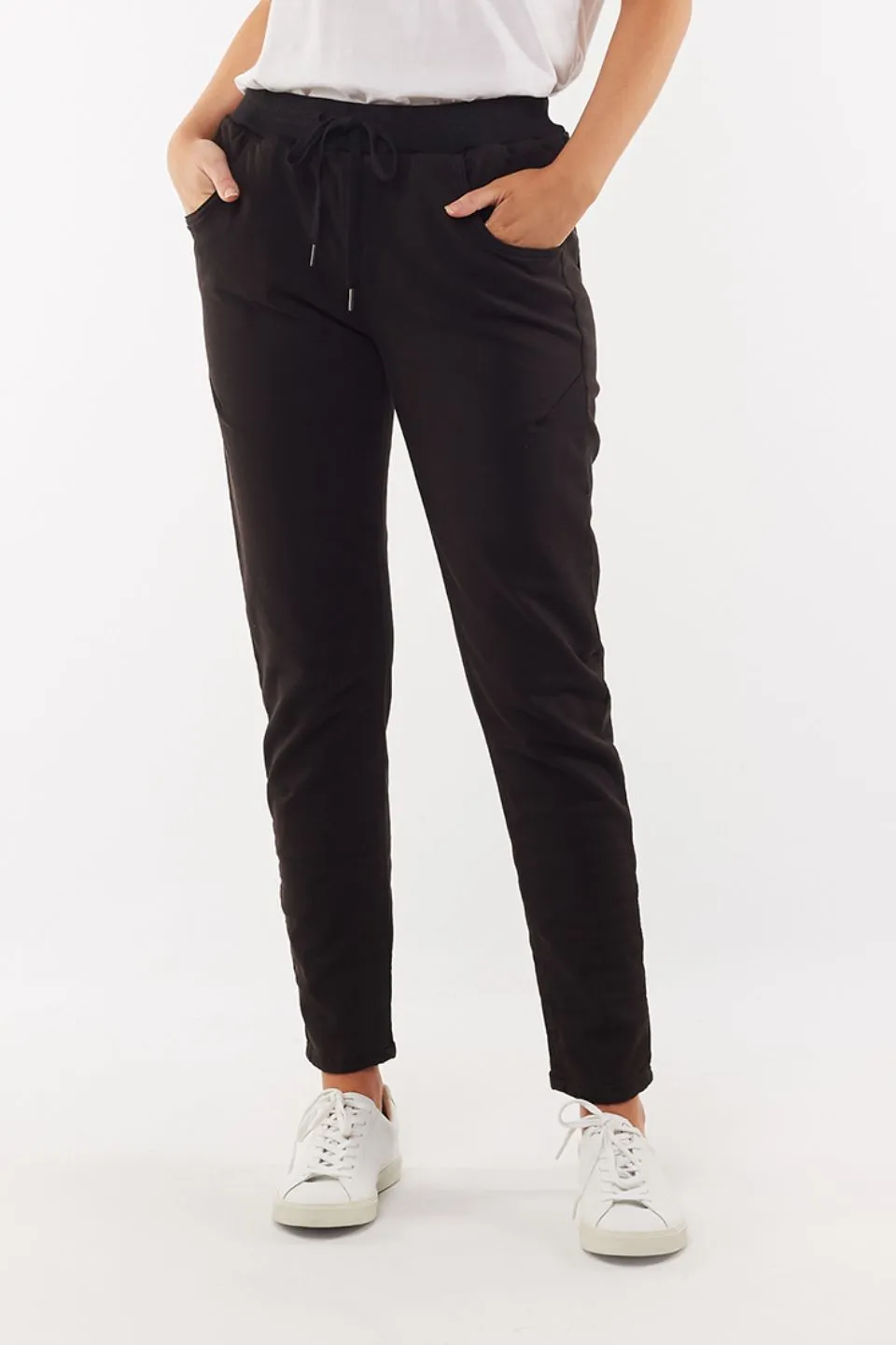 Sylvia Black Jogger