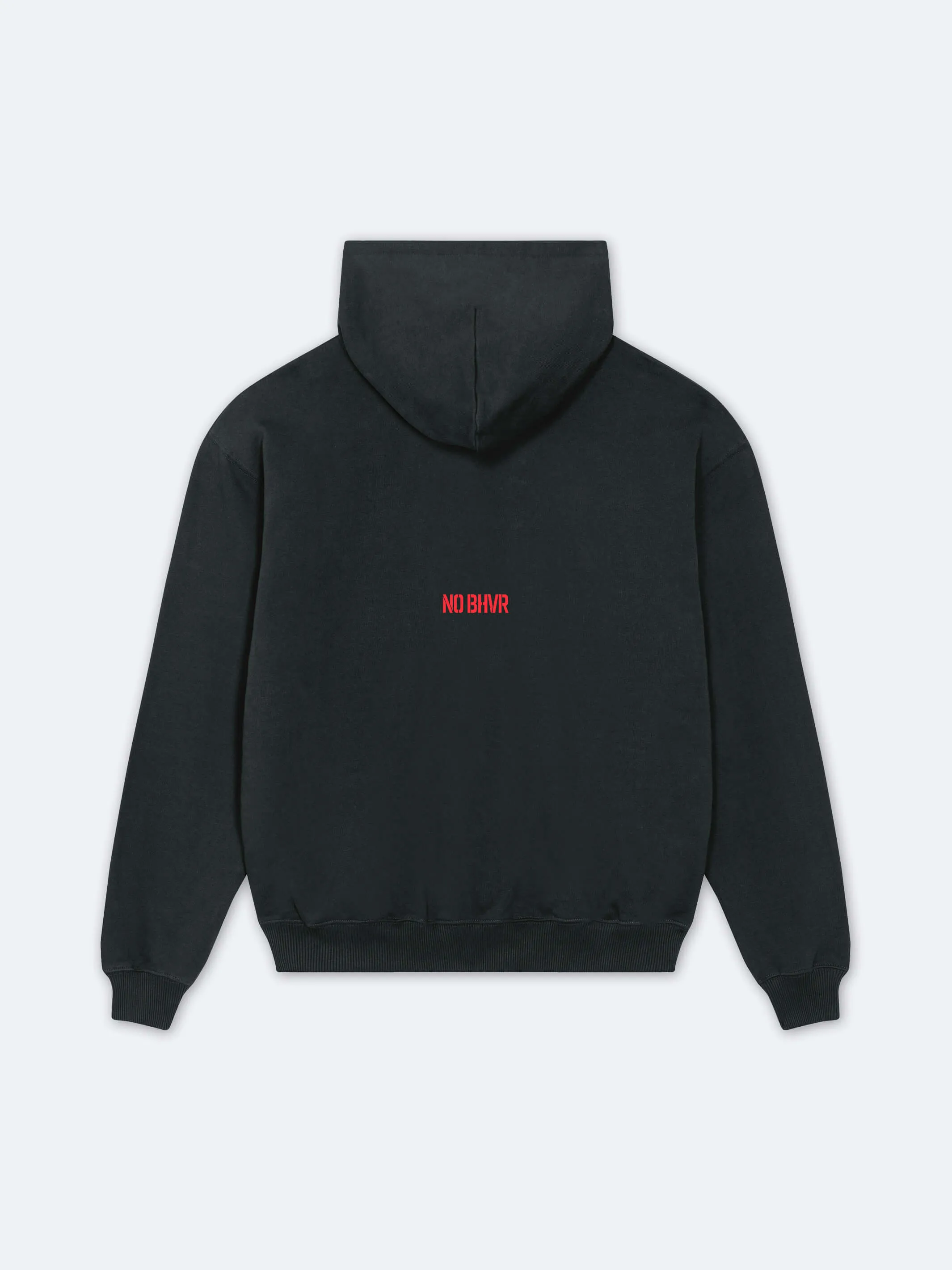 Traffic Light Red Hoodie (Black)