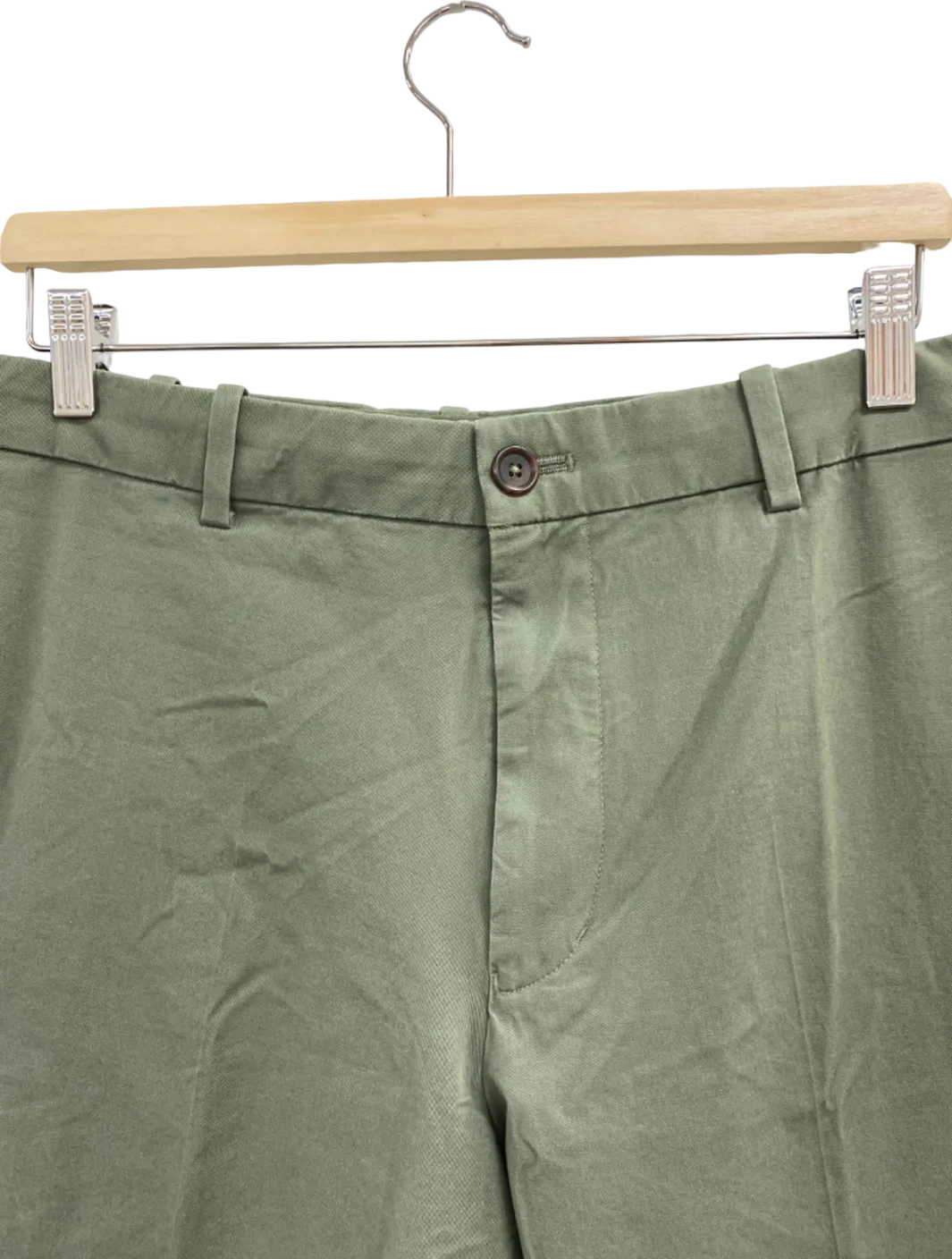 Uniqlo Olive Green Chino Trousers UK W34