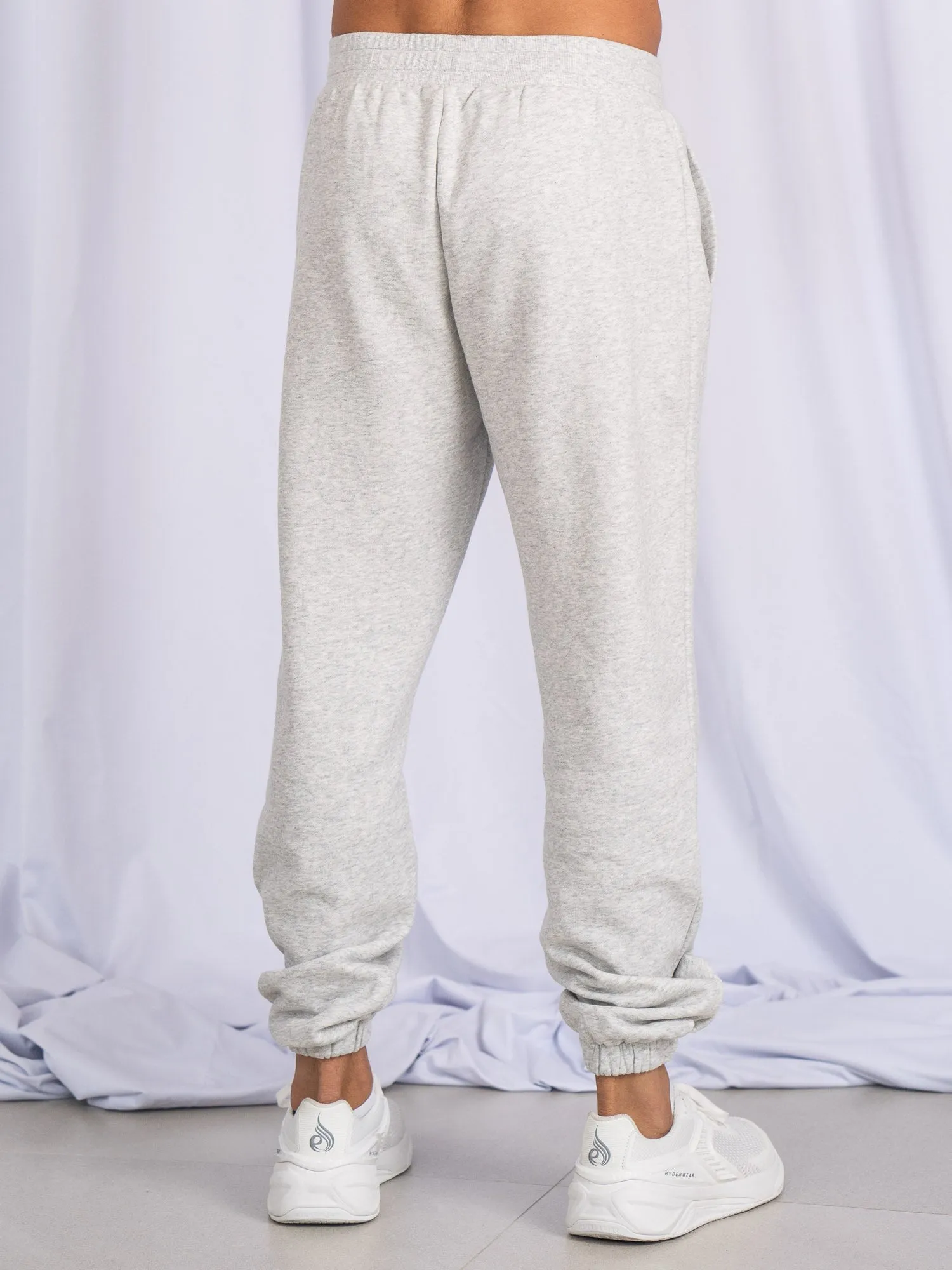 Unisex Track Pants - Snow Marl