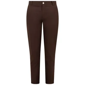 x QGC Golf Trousers Dark Chocolate Brown - SS24